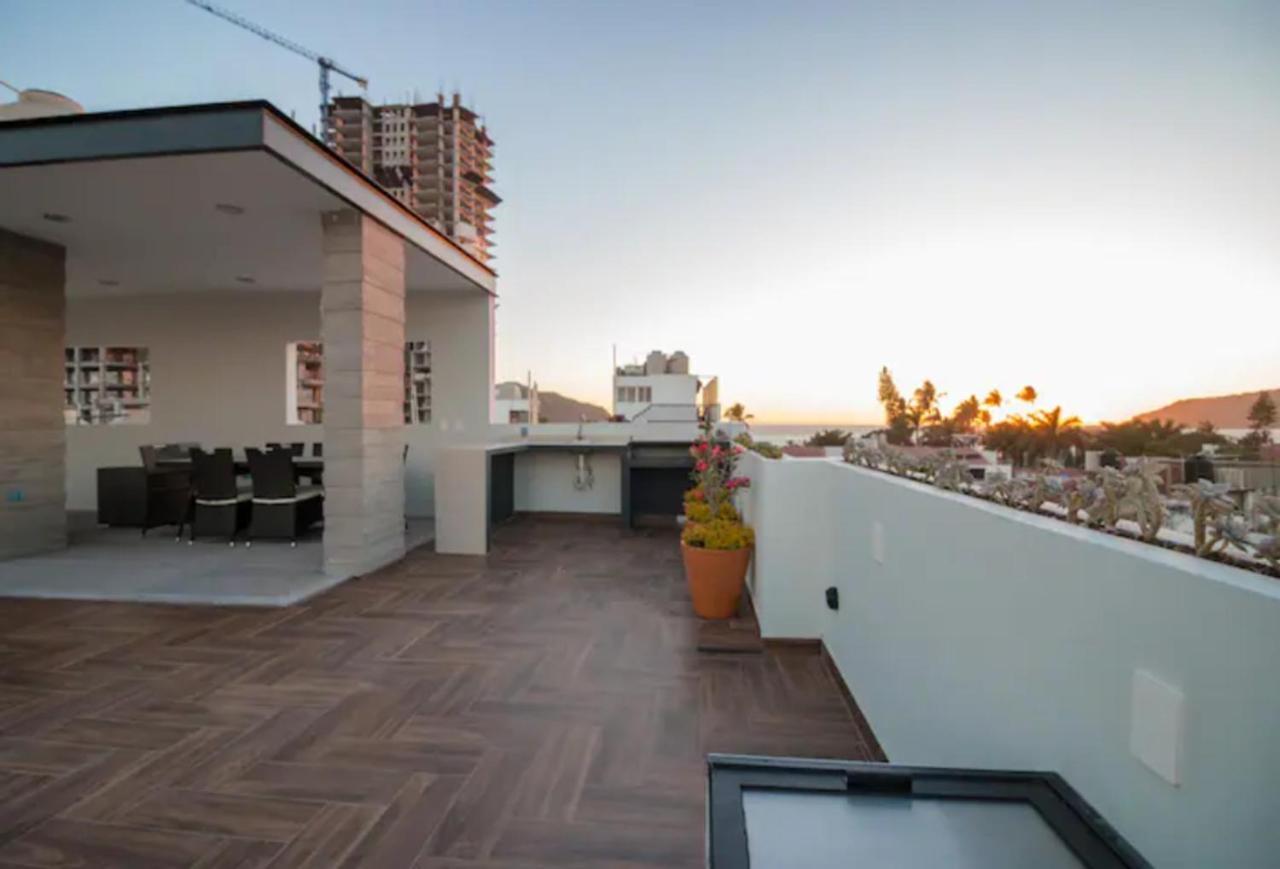 Acogedor Departamento Boho Cerca De La Playa Apartman Mazatlán Kültér fotó