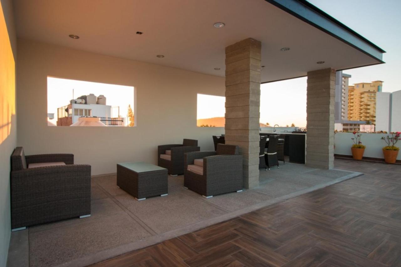 Acogedor Departamento Boho Cerca De La Playa Apartman Mazatlán Kültér fotó